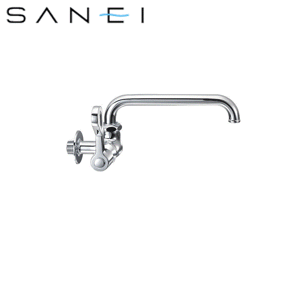 A2310L-13 三栄水栓 SANEI 厨房用横形自在水栓(左ハンドル) 送料無料 商品画像1：住設ショッピング