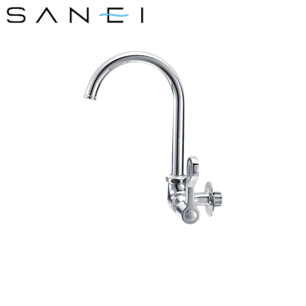 A2316-13 三栄水栓 SANEI 厨房用横形ツル首自在水栓 送料無料