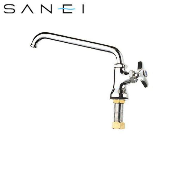 A57J-13 三栄水栓 SANEI 立形上向自在水栓 一般地仕様 送料無料 商品画像1：住設ショッピング