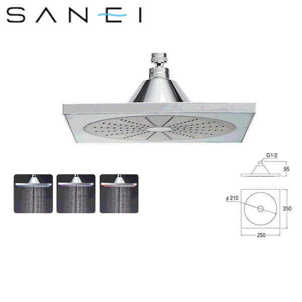 S1040F2 三栄水栓 SANEI 回転シャワーヘッド 送料無料 商品画像1：住設ショッピング