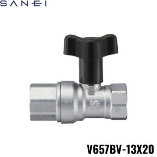 V657BV-13X20 三栄水栓 SANEI ナット付逆止弁付ボールバルブ ロングハンドルアダプター付 送料無料の通販なら: 住設ショッピング  [Kaago(カーゴ)]