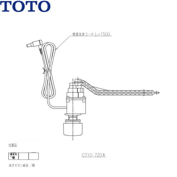 TCA529 TOTO ウォシュレット AFタイプ用 リモコン便器洗浄ユニット 送料無料 商品画像1：住設ショッピング