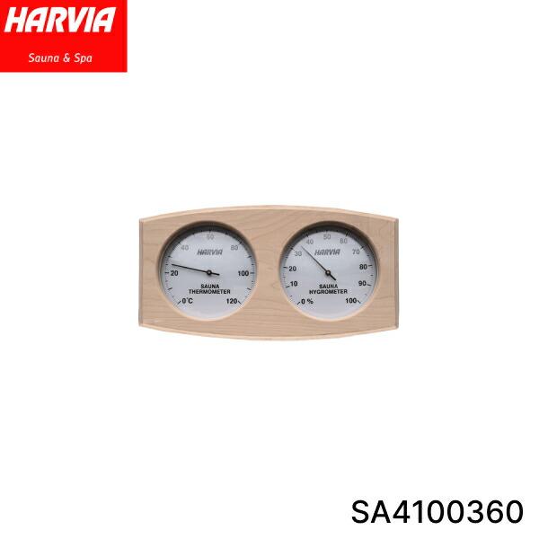 SA4100360 HARVIA ハルビア サーモハイグロメーター 温湿度計 木製 サウナツール 送料無料 商品画像1：住設ショッピング