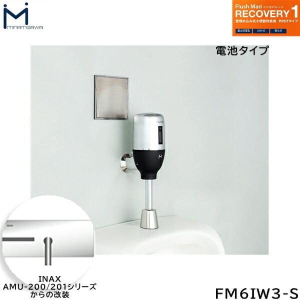 FM6IW3-S ミナミサワ MINAMISAWA フラッシュマンリカバリー RECOVERY1 壁埋め･･･