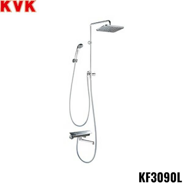 KF3090L KVKオーバーヘッドシャワー付サーモ メッキオーバーヘッドシャワー(e･･･