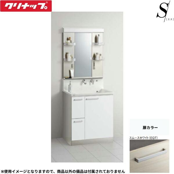 BSRH752JSSWEQTSI+M-751SRSC クリナップ CLEANUP 洗面化粧台+ミラーキャビネ･･･