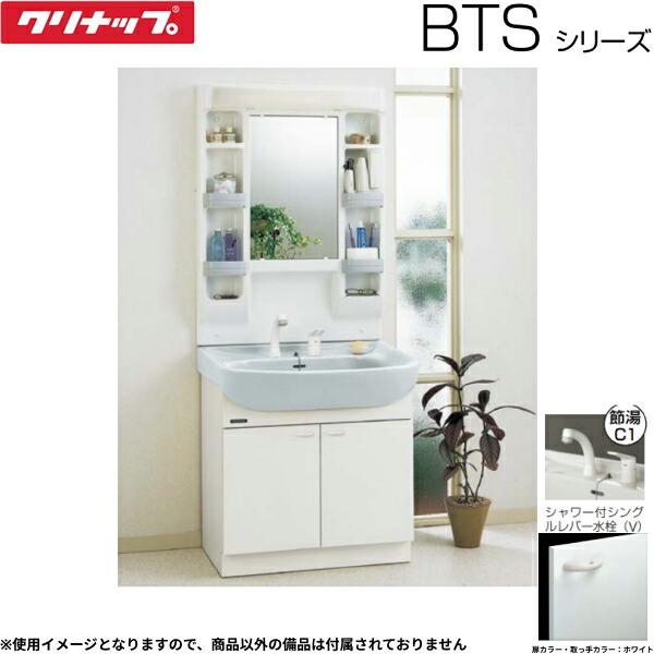 BTSL75TVHJTSI+M-751CHVN クリナップ CLEANUP 洗面化粧台+ミラーキャビネット･･･