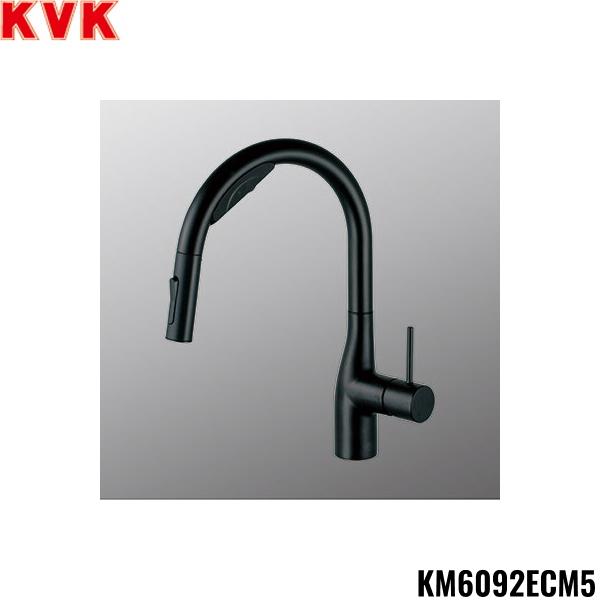 KM6092ECM5 KVKビルトイン浄水器用シングルシャワー付混合栓 Wセンサー付 水･･･