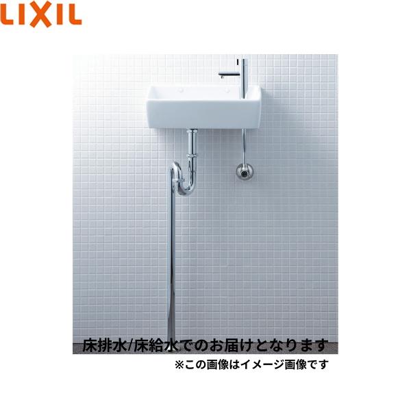 リクシル LIXIL/INAX 狭小手洗シリーズ手洗タイプ 角形 L-A35HB/BW1 床給水/･･･