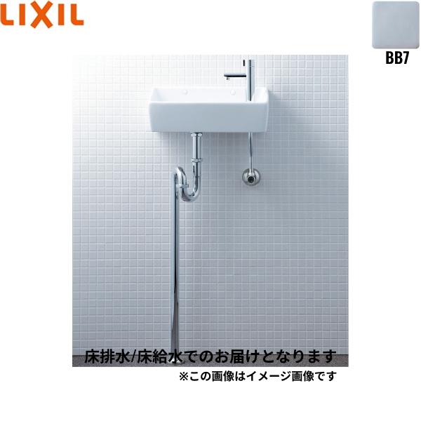 リクシル LIXIL/INAX 狭小手洗シリーズ手洗タイプ 角形 L-A35HB/BB7 床給水/･･･