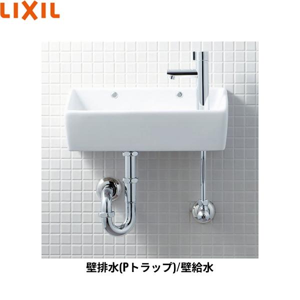 リクシル LIXIL/INAX 狭小手洗シリーズ手洗タイプ 角形 L-A35HC/BW1 壁給水/･･･