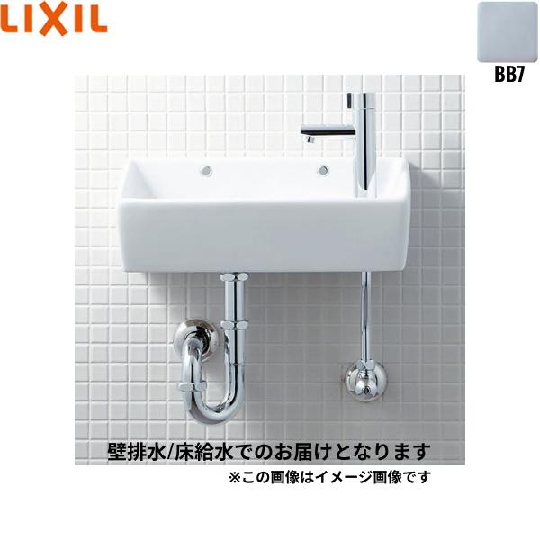 リクシル LIXIL/INAX 狭小手洗シリーズ手洗タイプ 角形 L-A35HD/BB7 床給水/･･･