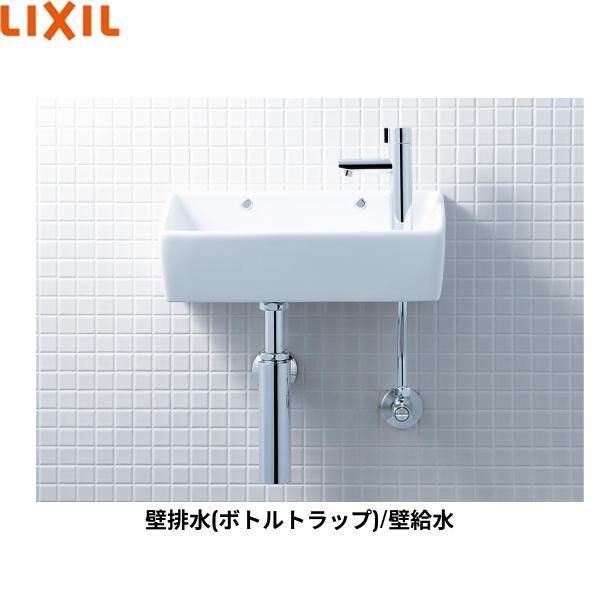 リクシル LIXIL/INAX 狭小手洗シリーズ手洗タイプ 角形 L-A35HG/BW1 壁給水/･･･