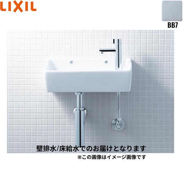 リクシル LIXIL/INAX 狭小手洗シリーズ手洗タイプ 角形 L-A35HH/BB7 床給水/･･･