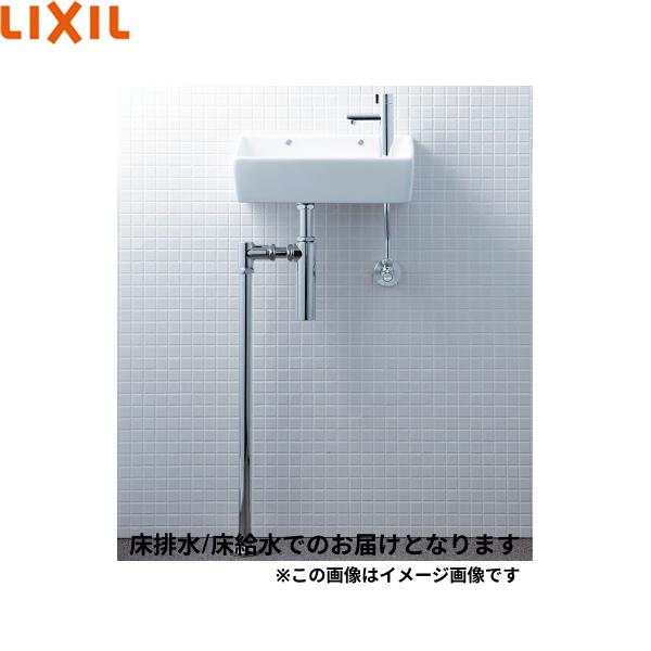 リクシル LIXIL/INAX 狭小手洗シリーズ手洗タイプ 角形 L-A35HQ/BW1 床給水/･･･