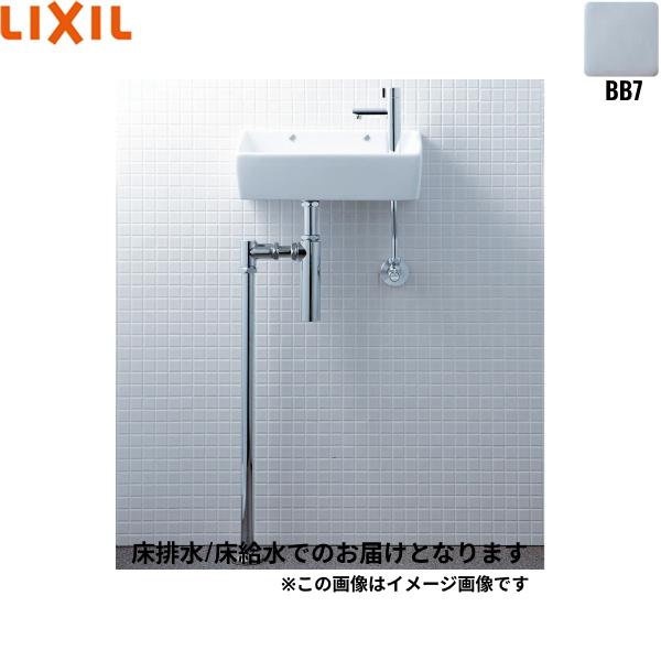 リクシル LIXIL/INAX 狭小手洗シリーズ手洗タイプ 角形 L-A35HQ/BB7 床給水/･･･