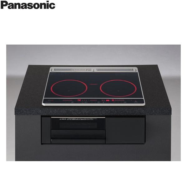 パナソニック Fシリーズ ビルトインIHクッキングヒーター 3口IH 鉄 ステンレス対応 幅60cm 光るリングあり ブラック/ブラック KZ-F1T6XKT 商品画像2：住設ショッピング