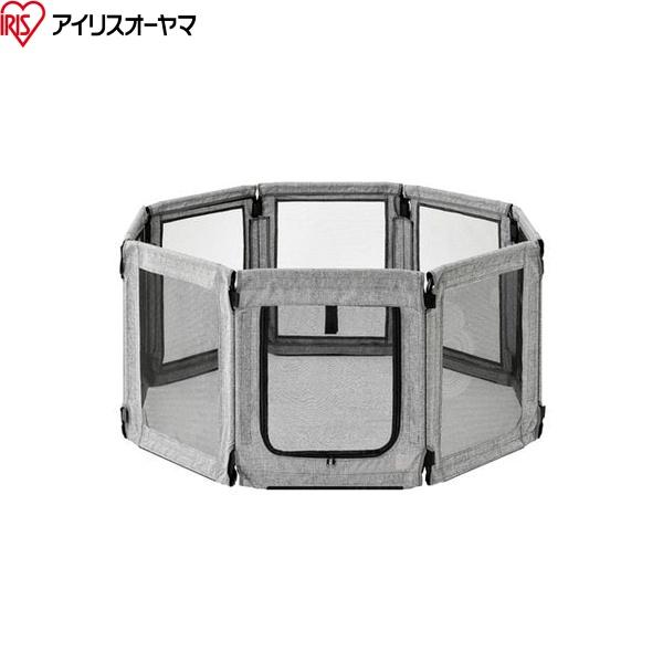 AOPS-8P アイリスオーヤマ 洗える折りたたみペットサークル ホワイト 送料無･･･