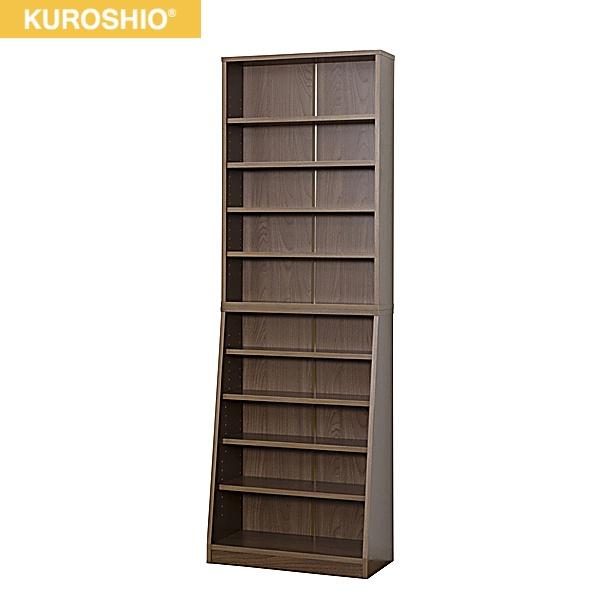 12025 クロシオ KUROSHIO 大容量ホームシェルフ W60 ウォールナット 送料無料