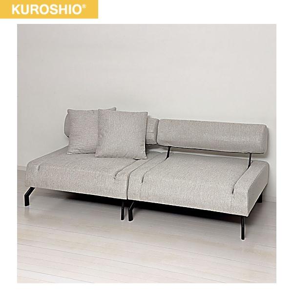 33129 クロシオ KUROSHIO セパレートソファーベッド イーズ アイボリー 送料･･･