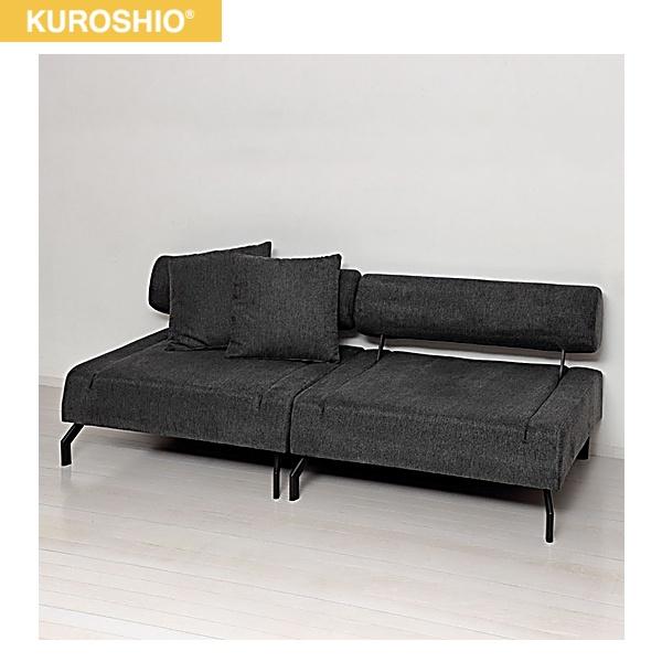 33132 クロシオ KUROSHIO セパレートソファーベッド イーズ グレー 送料無料