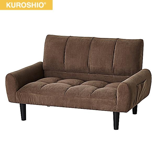 28747 クロシオ KUROSHIO 2Pコーデュロイソファー コーヒーブラウン 送料無料