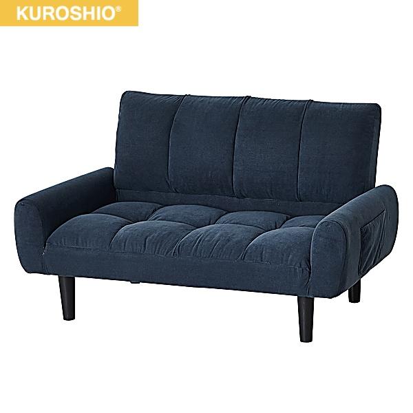 28748 クロシオ KUROSHIO 2Pコーデュロイソファー ネイビーブルー 送料無料
