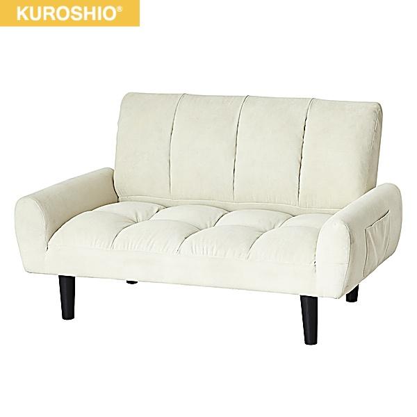 28749 クロシオ KUROSHIO 2Pコーデュロイソファー ミルキーホワイト 送料無料