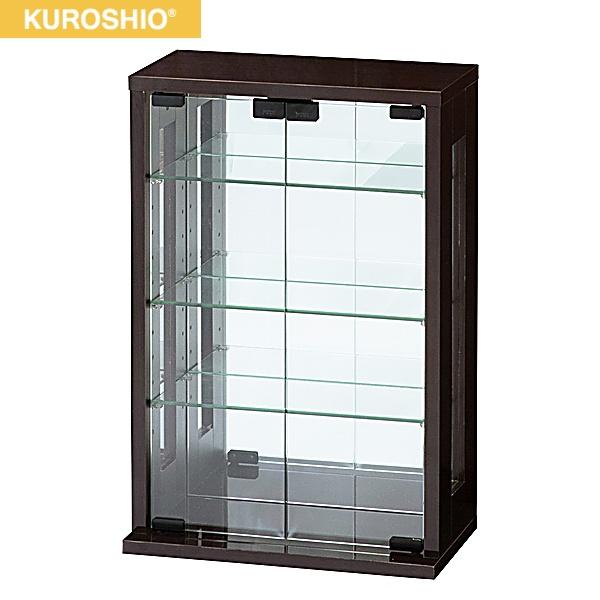 27061 クロシオ KUROSHIO 卓上コレクションケース 縦型 ダークブラウン 送料･･･