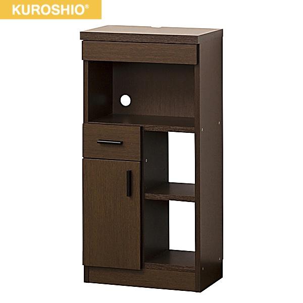 73175 クロシオ KUROSHIO NEWルーター収納 40 ブラウン 送料無料