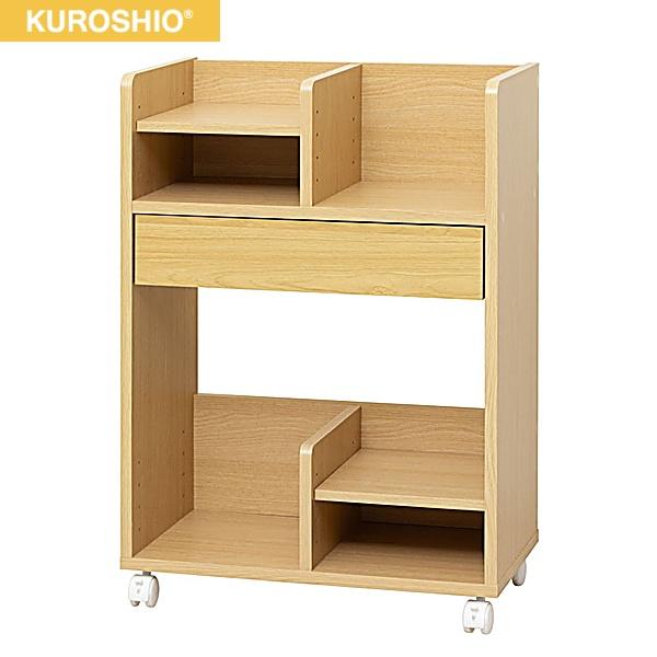 12154 クロシオ KUROSHIO コンパクト ランドセル収納ワゴン ナチュラル 送料･･･