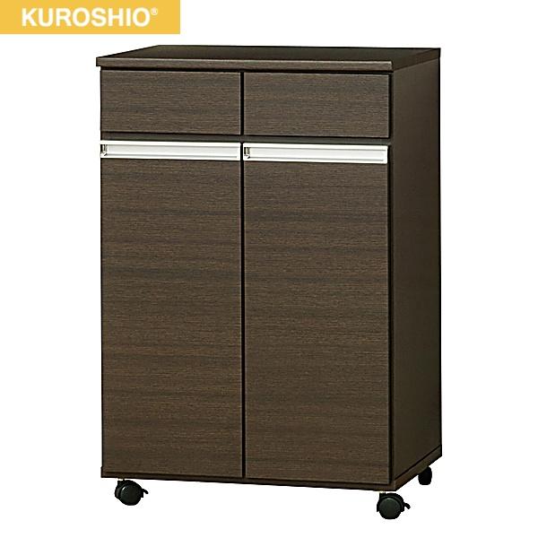23705 クロシオ KUROSHIO ダイニングダストボックス2D ブラウン 送料無料