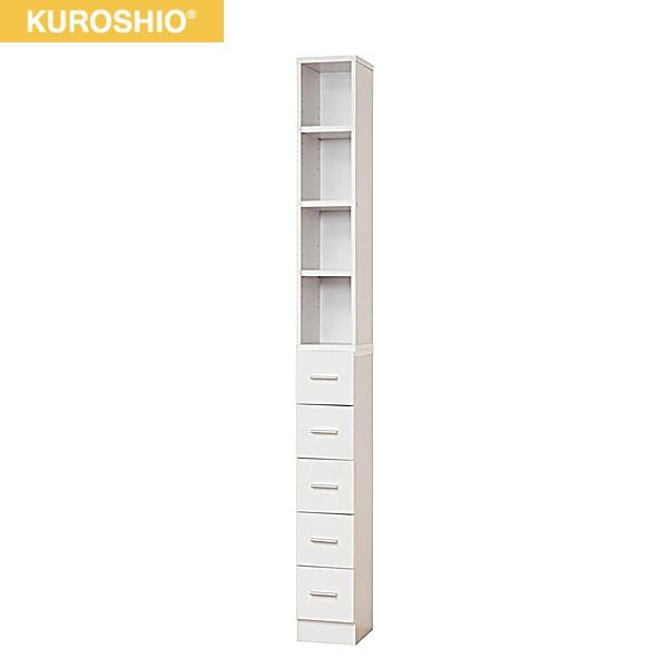 27046 クロシオ KUROSHIO 鏡面すきま収納タオルストッカーW20 送料無料