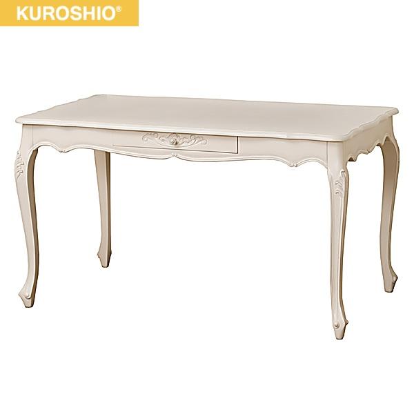92207 クロシオ KUROSHIO コモダイニングテーブル135 ホワイト 送料無料