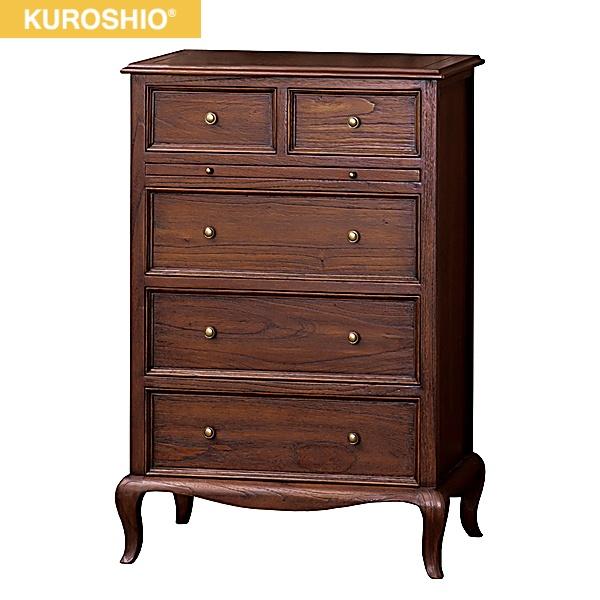 28583 クロシオ KUROSHIO ウェール 4段チェスト 送料無料