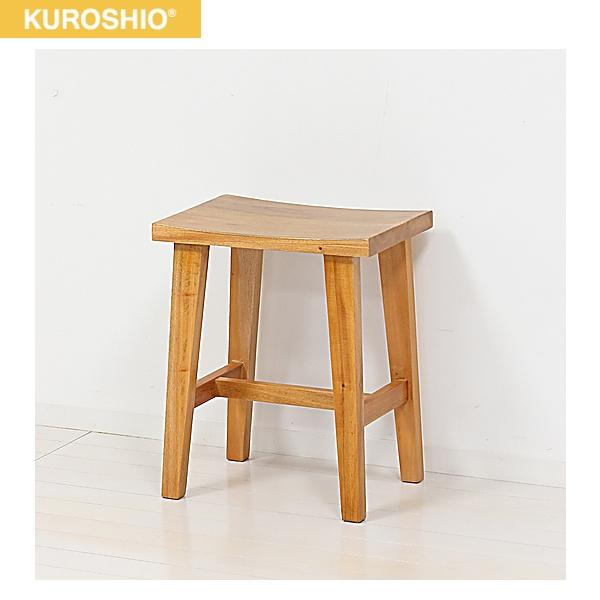 61920 クロシオ KUROSHIO ウッドスツール ナチュラル 送料無料
