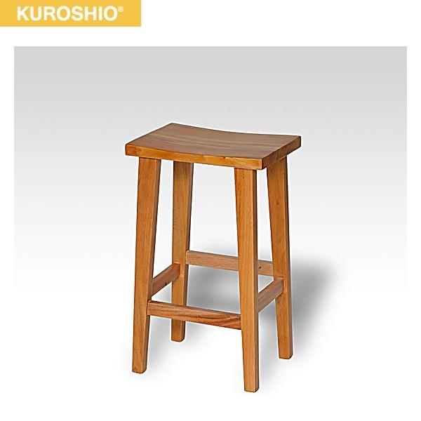61926 クロシオ KUROSHIO ウッドスツール ハイ ナチュラル 送料無料