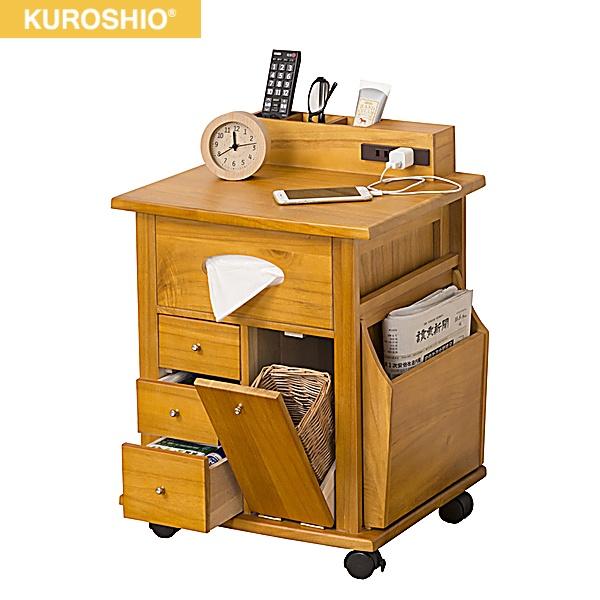 64837 クロシオ KUROSHIO すっ桐ナイトワゴン 送料無料
