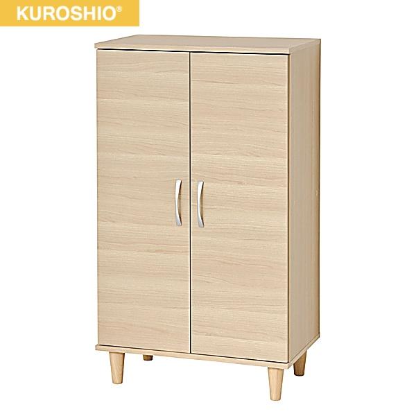 39450 クロシオ KUROSHIO Newツードアシューズボックス 送料無料