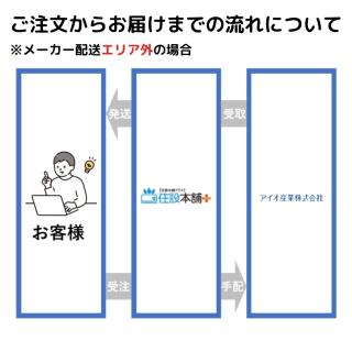 アイオ産業 吊戸棚 KLH-600 標準鏡面扉 スノーホワイト 600mm × D362mm