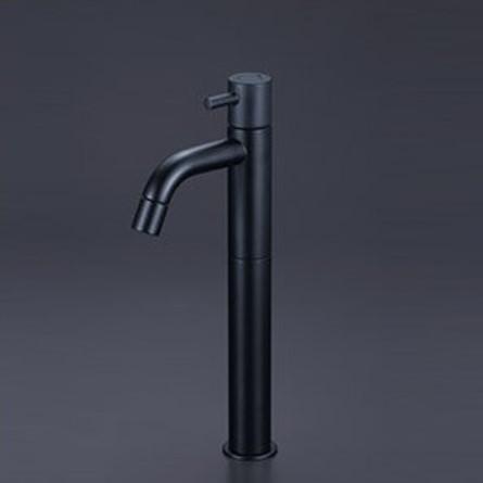 KVK 水栓金具  LFK612X-187M5 立水栓13（泡沫）（マットブラック）洗面用