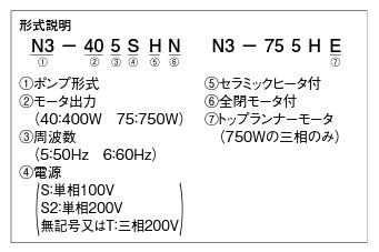 川本ポンプ N3-406SHN 60Hz 口径32mm カワエース 400W 単相100V 商品画像2：住設本舗 PLUS