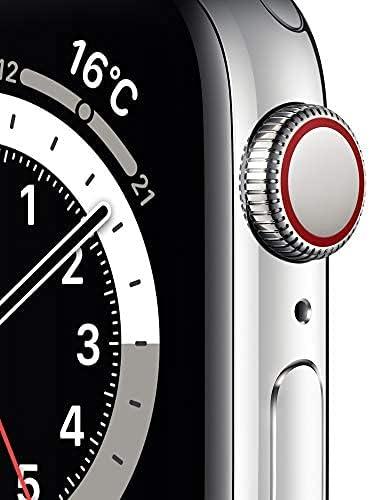 Apple Watch Series 6 GPS+Cellularモデル 40mm M06U3J/A [シルバーミラネーゼループ] 商品画像3：家電専門店