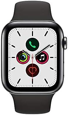 Apple Watch Series 5 GPS+Cellularモデル 44mm MWWK2J/A [スペースブラックステンレススチールケース/ブラックスポーツバンド] 商品画像4：家電専門店