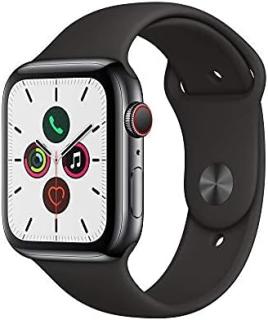 Apple Watch Series 5 GPS+Cellularモデル 44mm MWWK2J/A  [スペースブラックステンレススチールケース/ブラックスポーツバンド]の通販なら: 家電専門店 [Kaago(カーゴ)]