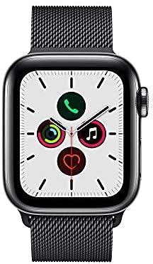 Apple Watch Series 5 GPS+Cellularモデル 40mm MWX92J/A [スペースブラックミラネーゼループ] 商品画像2：家電専門店