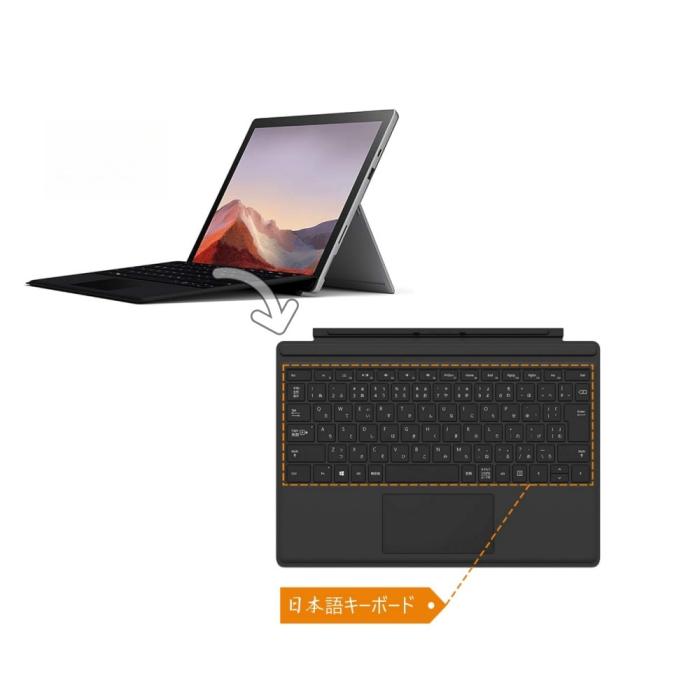 Microsoft Surface Pro7 12.3インチ 3K(2736x1824)  第10世代 Core i5 8GB メモリ SSD 256GB サーフェス Win11&Office 2019 搭載 タッチパネル 薄型 2in1 ノートパソコン 商品画像4：家電専門店