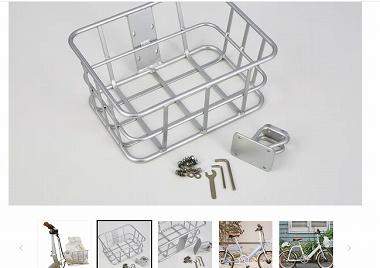WIMO ウィーモ COOZY専用 フロントバスケット