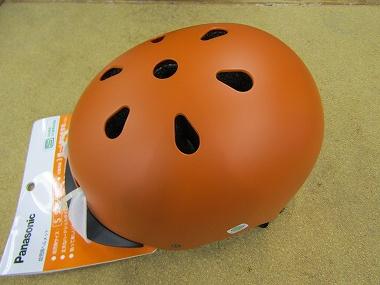 PANASONIC パナソニック 幼児用ヘルメット S [マットオレンジ] 52-56cmサイズ 商品画像1：カンザキバイク