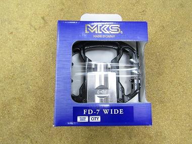 MKS ミカシマ FD-7 WIDE [ブラック] 商品画像1：カンザキバイク